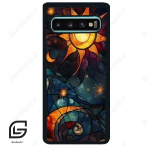 قاب گوشی سامسونگ اس 10 پلاس (Galaxy S10 Plus ) طرح خورشید کد 2707