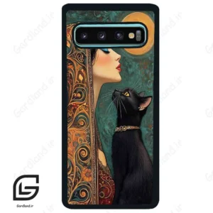 قاب گوشی سامسونگ اس 10 پلاس (Galaxy S10 Plus ) طرح خاتون کد 2712