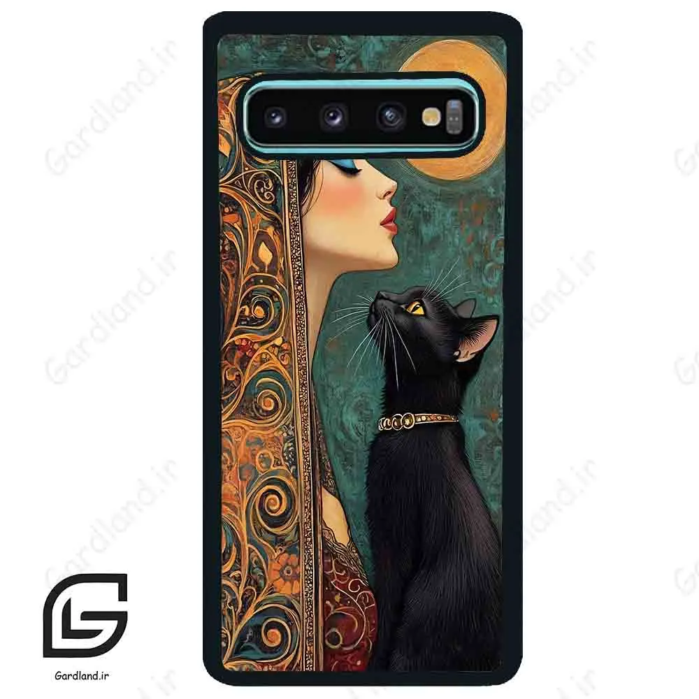 قاب گوشی سامسونگ اس 10 پلاس (Galaxy S10 Plus ) طرح خاتون کد 2712