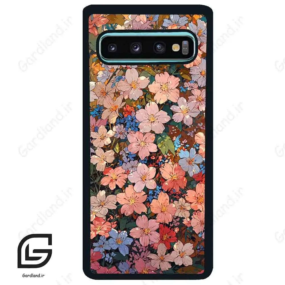 قاب گوشی سامسونگ اس 10 پلاس (Galaxy S10 Plus ) طرح گل کد 2719