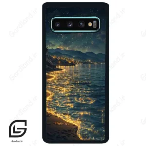 قاب گوشی سامسونگ اس 10 پلاس (Galaxy S10 Plus ) طرح ساحل کد 2729