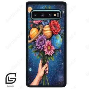 قاب گوشی سامسونگ اس 10 پلاس (Galaxy S10 Plus ) طرح گل کد 2731