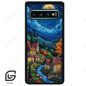 قاب گوشی سامسونگ اس 10 پلاس (Galaxy S10 Plus ) طرح دهکده کد 2732