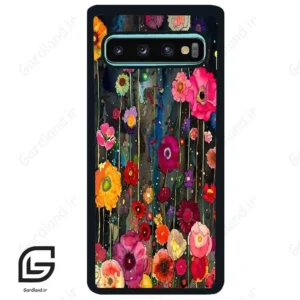 قاب گوشی سامسونگ اس 10 پلاس (Galaxy S10 Plus ) طرح گل کد 2751