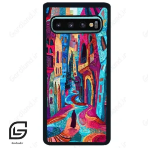 قاب گوشی سامسونگ اس 10 پلاس (Galaxy S10 Plus ) طرح نقاشی کد 2753