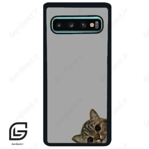 قاب گوشی سامسونگ اس 10 پلاس (Galaxy S10 Plus ) طرح گربه کد 2755