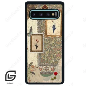 قاب گوشی سامسونگ اس 10 پلاس (Galaxy S10 Plus ) طرح گل کد 2768