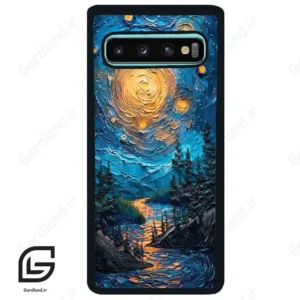 قاب گوشی سامسونگ اس 10 پلاس (Galaxy S10 Plus ) طرح ابرنگ کد 2792