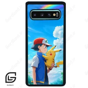 قاب گوشی سامسونگ اس 10 پلاس (Galaxy S10 Plus ) طرح پیکاچو کد 2839