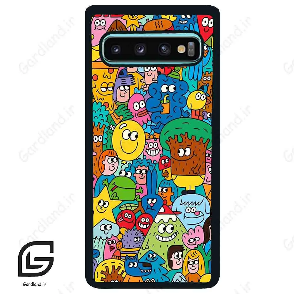 قاب گوشی سامسونگ اس 10 پلاس (Galaxy S10 Plus ) طرح شخصیت کد 2856