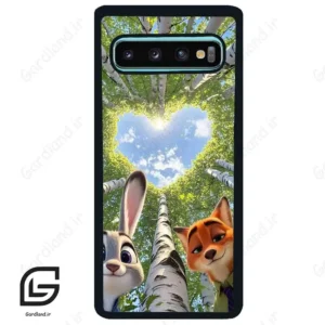 قاب گوشی سامسونگ اس 10 پلاس (Galaxy S10 Plus ) طرح زوتوپیا کد 2887