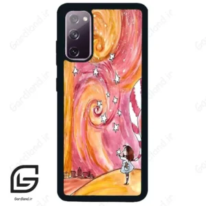 قاب گوشی سامسونگ اس 20 نرمال (Galaxy S20 ) طرح دخترانه کد 2006