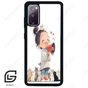 قاب گوشی سامسونگ اس 20 نرمال (Galaxy S20 ) طرح دخترانه کد 2027