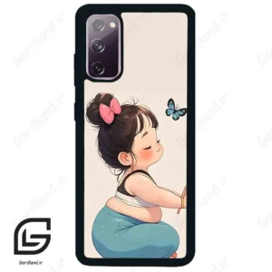 قاب گوشی سامسونگ اس 20 نرمال (Galaxy S20 ) طرح دخترانه کد 2032