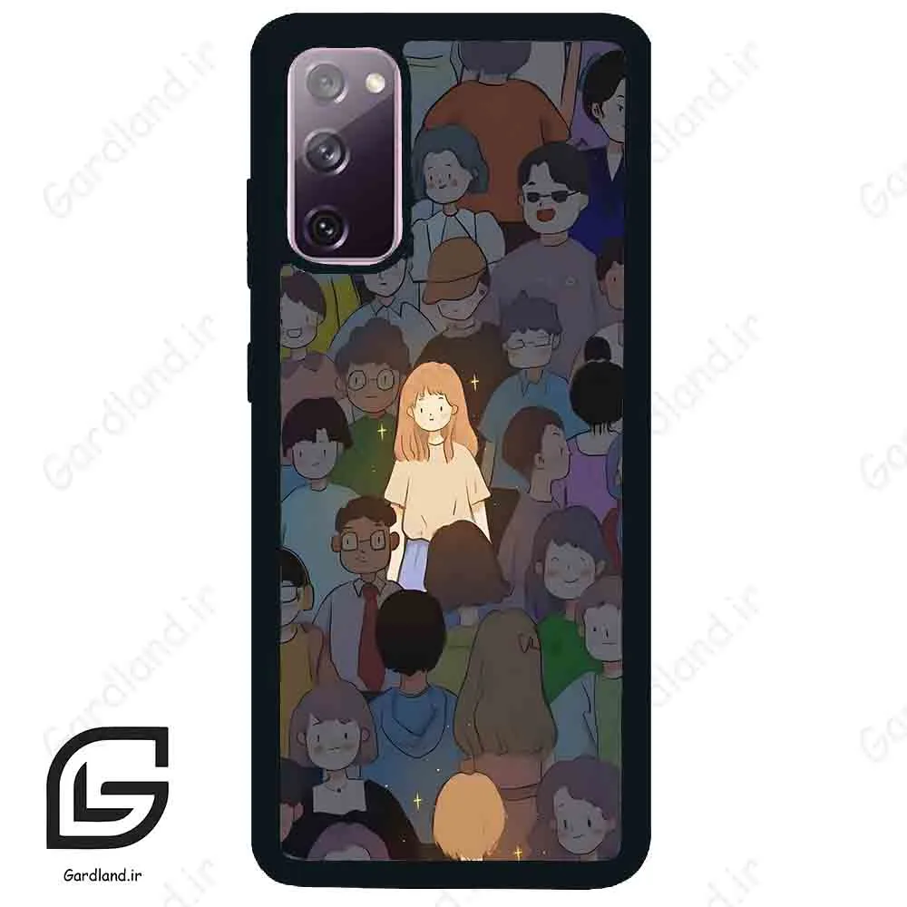 قاب گوشی سامسونگ اس 20 نرمال (Galaxy S20 ) طرح فانتزی کد 2043