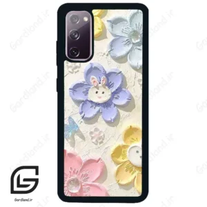 قاب گوشی سامسونگ اس 20 نرمال (Galaxy S20 ) طرح گل کد 2046