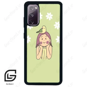 قاب گوشی سامسونگ اس 20 نرمال (Galaxy S20 ) طرح دخترانه کد 2052