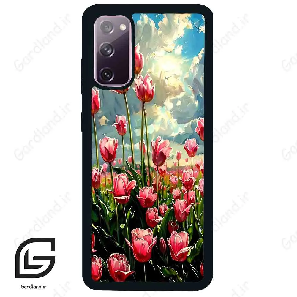 قاب گوشی سامسونگ اس 20 نرمال (Galaxy S20 ) طرح گل کد 2055
