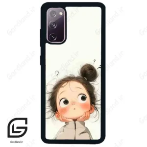 قاب گوشی سامسونگ اس 20 نرمال (Galaxy S20 ) طرح دخترانه کد 2056