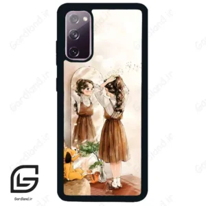 قاب گوشی سامسونگ اس 20 نرمال (Galaxy S20 ) طرح دخترانه کد 2078