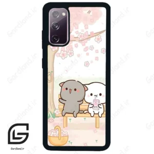 قاب گوشی سامسونگ اس 20 نرمال (Galaxy S20 ) طرح گربه کد 2085