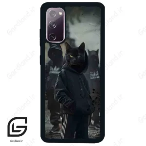 قاب گوشی سامسونگ اس 20 نرمال (Galaxy S20 ) طرح گربه کد 2091