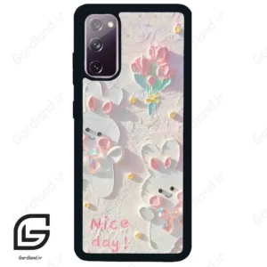قاب گوشی سامسونگ اس 20 نرمال (Galaxy S20 ) طرح خرگوشی کد 2097