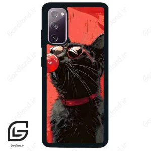 قاب گوشی سامسونگ اس 20 نرمال (Galaxy S20 ) طرح گربه کد 2131