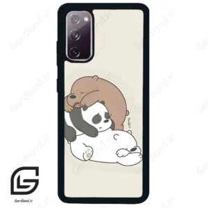 قاب گوشی سامسونگ اس 20 نرمال (Galaxy S20 ) طرح خرس کد 2159
