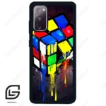 قاب گوشی سامسونگ اس 20 نرمال (Galaxy S20 ) طرح مکعب کد 2236