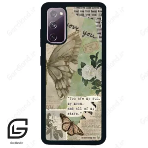 قاب گوشی سامسونگ اس 20 نرمال (Galaxy S20 ) طرح پروانه کد 2244