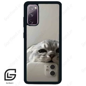 قاب گوشی سامسونگ اس 20 نرمال (Galaxy S20 ) طرح گربه کد 2246