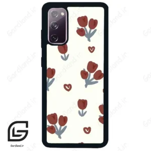 قاب گوشی سامسونگ اس 20 نرمال (Galaxy S20 ) طرح گل کد 2252