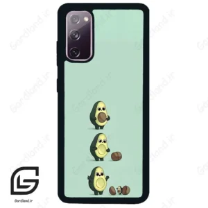 قاب گوشی سامسونگ اس 20 نرمال (Galaxy S20 ) طرح اووکادو کد 2258