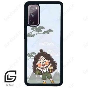 قاب گوشی سامسونگ اس 20 نرمال (Galaxy S20 ) طرح دخترانه کد 2263