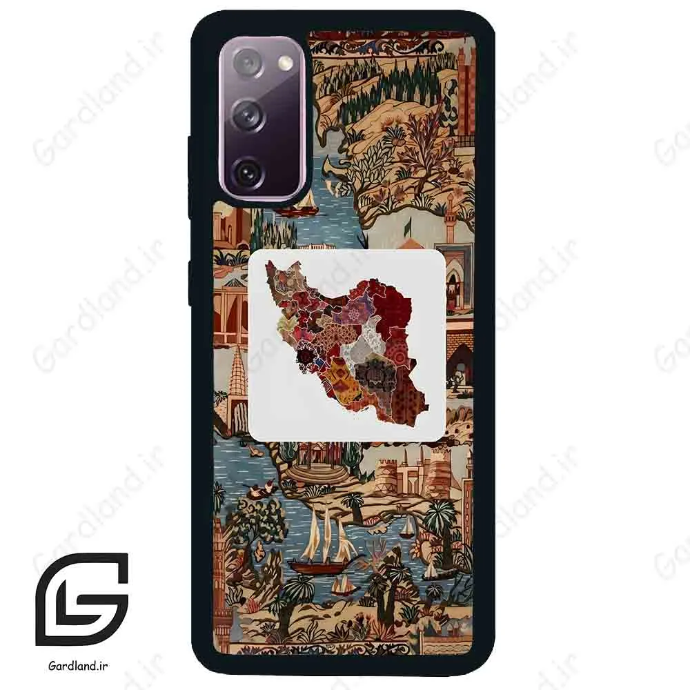 قاب گوشی سامسونگ اس 20 نرمال (Galaxy S20 ) طرح نقشه ایران کد 2287