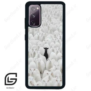 قاب گوشی سامسونگ اس 20 نرمال (Galaxy S20 ) طرح گوسفند کد 2296