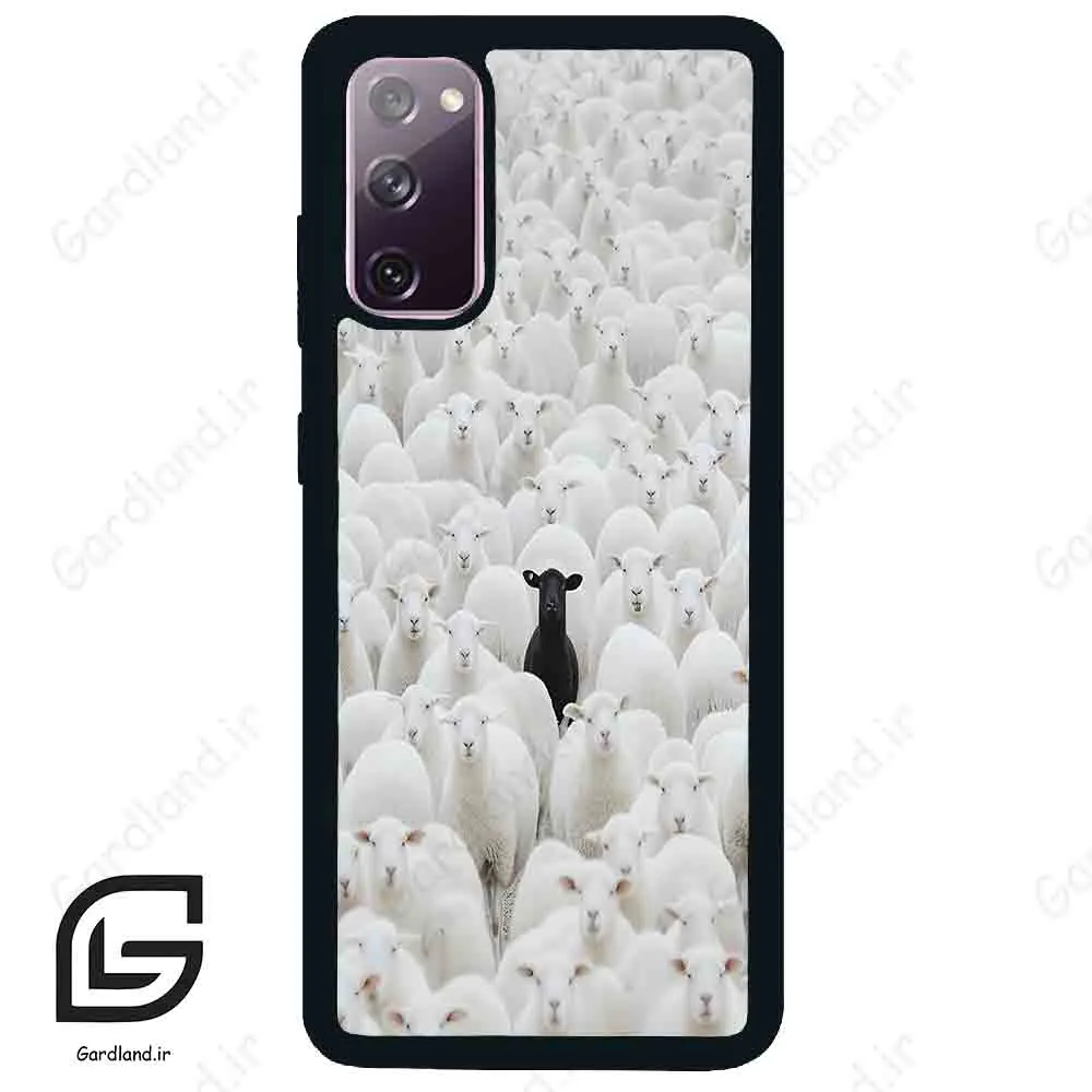 قاب گوشی سامسونگ اس 20 نرمال (Galaxy S20 ) طرح گوسفند کد 2296