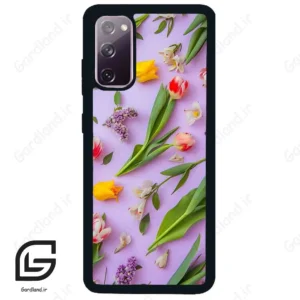 قاب گوشی سامسونگ اس 20 نرمال (Galaxy S20 ) طرح گل کد 2320