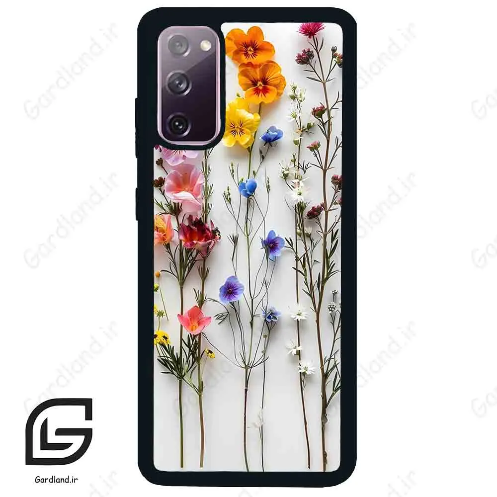 قاب گوشی سامسونگ اس 20 نرمال (Galaxy S20 ) طرح گل کد 2321