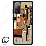قاب گوشی سامسونگ اس 20 نرمال (Galaxy S20 ) طرح خانومی کد 2334