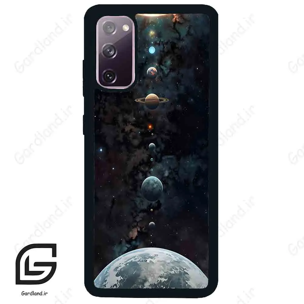 قاب گوشی سامسونگ اس 20 نرمال (Galaxy S20 ) طرح کهکشان کد 2350