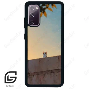 قاب گوشی سامسونگ اس 20 نرمال (Galaxy S20 ) طرح گربه کد 2365