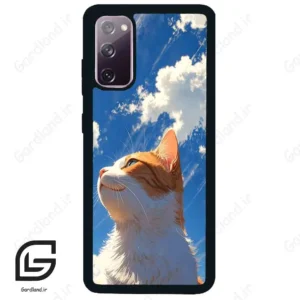 قاب گوشی سامسونگ اس 20 نرمال (Galaxy S20 ) طرح گربه کد 2366