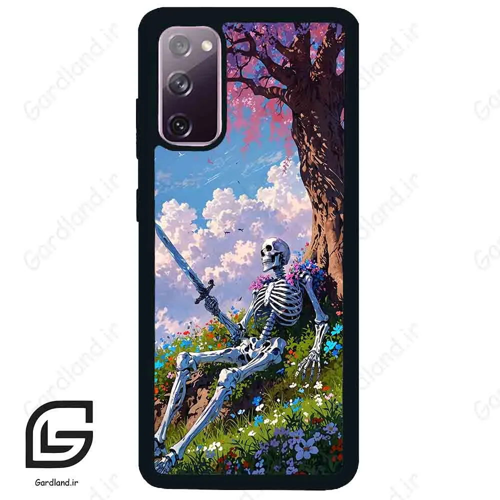 قاب گوشی سامسونگ اس 20 نرمال (Galaxy S20 ) طرح اسکلت کد 2372