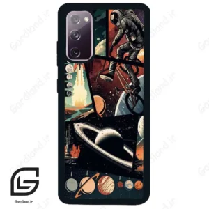 قاب گوشی سامسونگ اس 20 نرمال (Galaxy S20 ) طرح فضانورد کد 2415