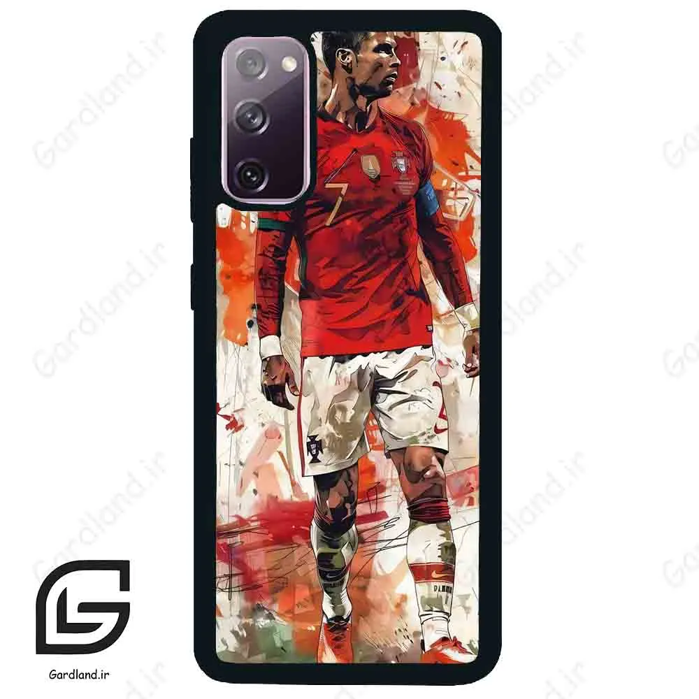 قاب گوشی سامسونگ اس 20 نرمال (Galaxy S20 ) طرح رونالدو کد 2419