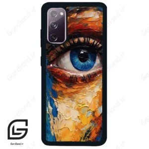 قاب گوشی سامسونگ اس 20 نرمال (Galaxy S20 ) طرح چشم کد 2435