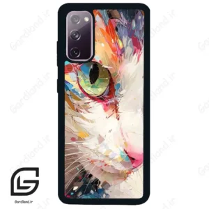 قاب گوشی سامسونگ اس 20 نرمال (Galaxy S20 ) طرح گربه کد 2437