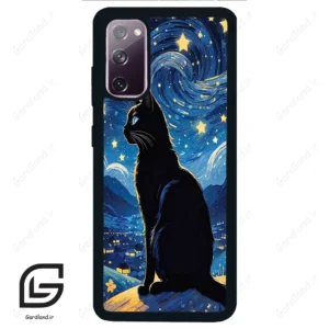 قاب گوشی سامسونگ اس 20 نرمال (Galaxy S20 ) طرح گربه کد 2438